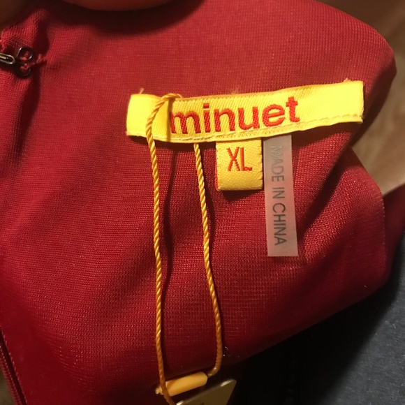 Red Cap Sleeved Short Dress NWT - Picture 4 of 4